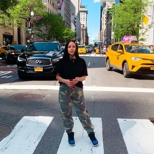 Camouflage cargo pant